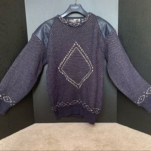 Vintage Oversized Knit Sweater